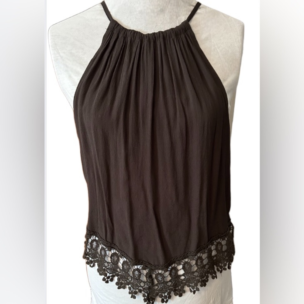 Urban Look | NWOT Dark Olive High-Neck Top